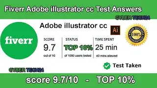 fiverr adobe illustrator test answers