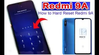 ปลดล็อครหัสหน้าจอ Redmi 9A MIUI12 และ ปลดล็อครหัส Gmail ฟรี ใหม่ !