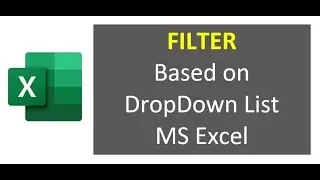 FILTER function to filter data based on dropdown selection