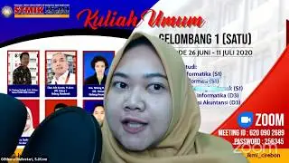 Kuliah Umum Hari ke 3 Mahasiswa Baru Gel 1 (Materi 2 : Kurikulum Program Studi TI (S1))