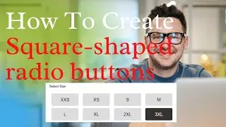 How To Create Square-shaped radio buttons