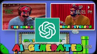 ChatGPT Generated : Fictional Podcast with Joe Rogan & Jordan Peterson on Super Mario