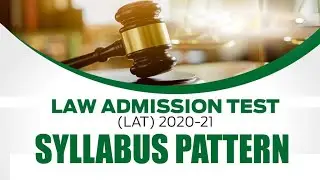 LAW Admission Test Syllabus Pattern | LAT 2021 | LAT Preperation | Mister Advocate