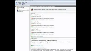 How to Open Quickly Windows Firewall & Advanced Security