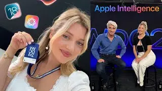 Apple Vlog from WWDC 2024! I met Craig Federighi!