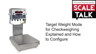 ScaleTalk: Target Weight Mode for Checkweighing