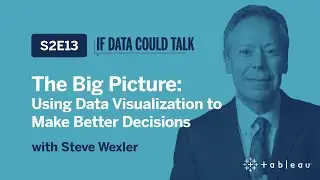 Using Data Visualization to Make Better Decisions with Steve Wexler - If Data Could Talk S2E13