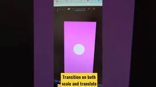 emazing CSS transition on both scale and translate