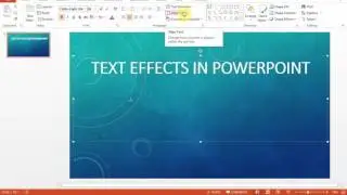 How To Align Text To Middle In Microsoft PowerPoint 2013