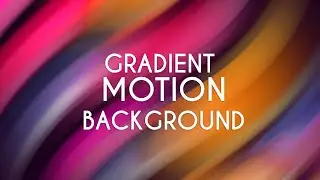 Gradient Motion background After effects Tutorial | Bangla After effect tutorial