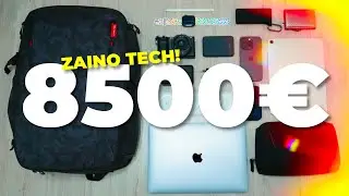 Il mio ZAINO TECH da più di 8500€!!!