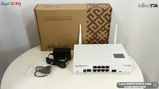 MIKROTIK CRS109 8G 1S 2HnD IN CLOUD ROUTER SWITCH - (92733)