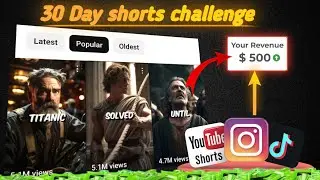 How I Made a Secret YouTube short Channel to Prove It's Not Luck