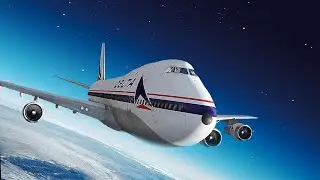 Massive Boeing 747 Flying to Spaсe GTA 5