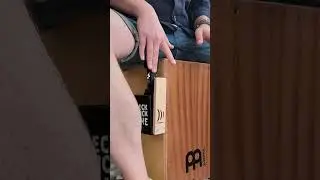 Sound Checking Cajon With Heck Stick