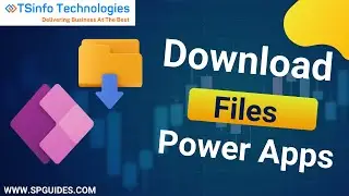 How to Download Files Directly from PowerApps Gallery | Download File From SharePoint Library