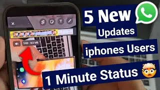 5 Whatsapp New update in Iphone | Whatsapp new ui in ios | Whatsapp new feature | whatsapp updates 🔥