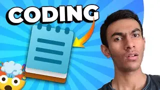 I CODED FOR 24 HOURS IN NOTEPAD | FUNNY CODING CHALLENGE