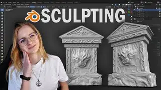 Blender Sculpting Timelapse | Blender speed sculpt