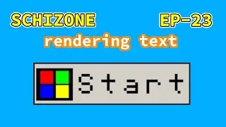 rendering text in x86 assembly | SCHIZONE EP-23