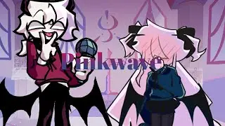 pinkwave but selever and swap selvena sing it. 【FNF】