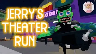 JERRY'S THEATER RUN! (FIRST PERSON OBBY!) Roblox Obby Gameplay Walkthrough No Death 4K