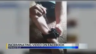 Man Videos Himself Taking Off Ankle Bracelet with Butter Knife