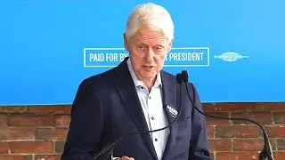 Bill Clinton full speech at campaign rally for Kamala Harris in Maine