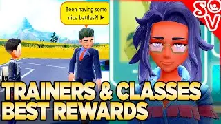 The BEST Rewards for Classes & Trainers in Pokemon Scarlet and Violet