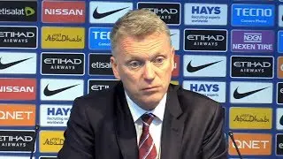 Manchester City 2-1 West Ham - David Moyes Post Match Press Conference - Premier League #MCIWHU