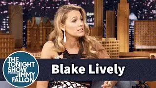 Blake Livelys Daughter Says Sit in a Funny Way