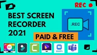 Best paid & free screen recorder 2021 | Free and paid Computer Screen Recording Software 2021