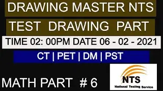 TODAY 06-02-2021 DRAWING MASTER DM NTS TEST DRAWING PART ORIGENAL PAPER
