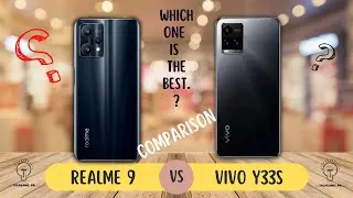 Realme 9 vs vivo y33s Full Comparison | Best Budget Phones | Comparison | Realme | vivo