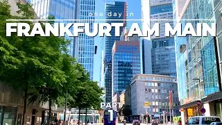 ONE DAY IN FRANKFURT AM MAIN (GERMANY) PART 1 | 4K | Time-Lapse-Tour through an amazing city!