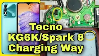 Tecno Spark 8 Charging Jumper||Tecno KG6K Charging Jumper Solution. Tecno Charging Jumper Way.