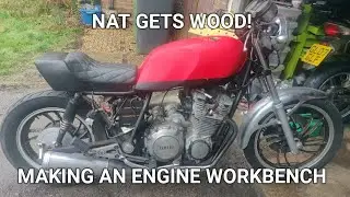 Nat gets wood! Making an engine workbench.