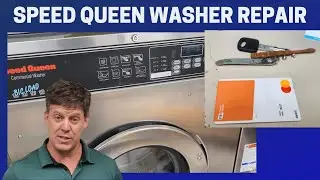 Repairing a 50 Pound Speed Queen Washer Drain Problem