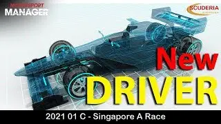 2021 01 C - The New Driver; How Good Is She, Really? Motorsport Manager