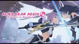 Alice Gear Aegis CS: Concerto of Simulatrix  : Gameplay on PS4 1080p 60 Fps