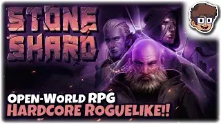 OPEN WORLD RPG HARDCORE ROGUELIKE!! | Lets Try Stoneshard | Gameplay