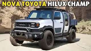 Nova Caminhonete da Toyota é Registrada no Brasil, Conheça a Hilux Champ, a Bandeirante do século 21