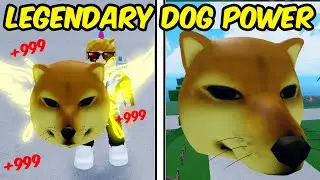 I Unlocked Legendary Dog Power In Roblox Meme Sea