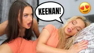 CALLING OUT MY SISTERS BOYFRIENDS NAME IN MY SLEEP! *SISTER REACTS*