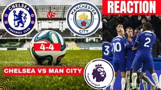 Chelsea vs Man City 4-4 Live Stream Premier League Football EPL Match Score reaction Highlights Vivo