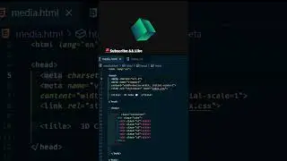 3D Cube 🧊 using only CSS  #shorts #css #html  #coding #programming