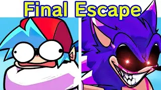 Friday Night Funkin VS Sonic.EXE 3.0 - Final Escape (Official Song Playable) (FNF Mod/Sonic)