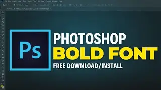 Photoshop Bold Font Free Download । Phosphate Font Free Download । Photoshop Font Download
