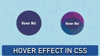 css hover effect tutorial | css hover effect button