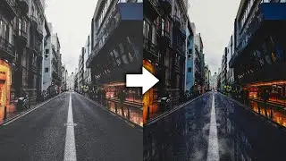 Realistic Photo Editing Skills | Realistic Street Editing | Adobe Photoshop CC